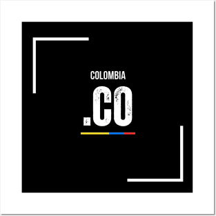 T-shirts for travelers Colombia edition Posters and Art